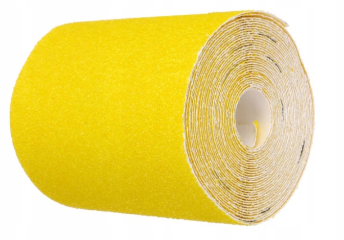 Brusný Papír V Roli Žlutý Rolka 50 mb 115 mm P150