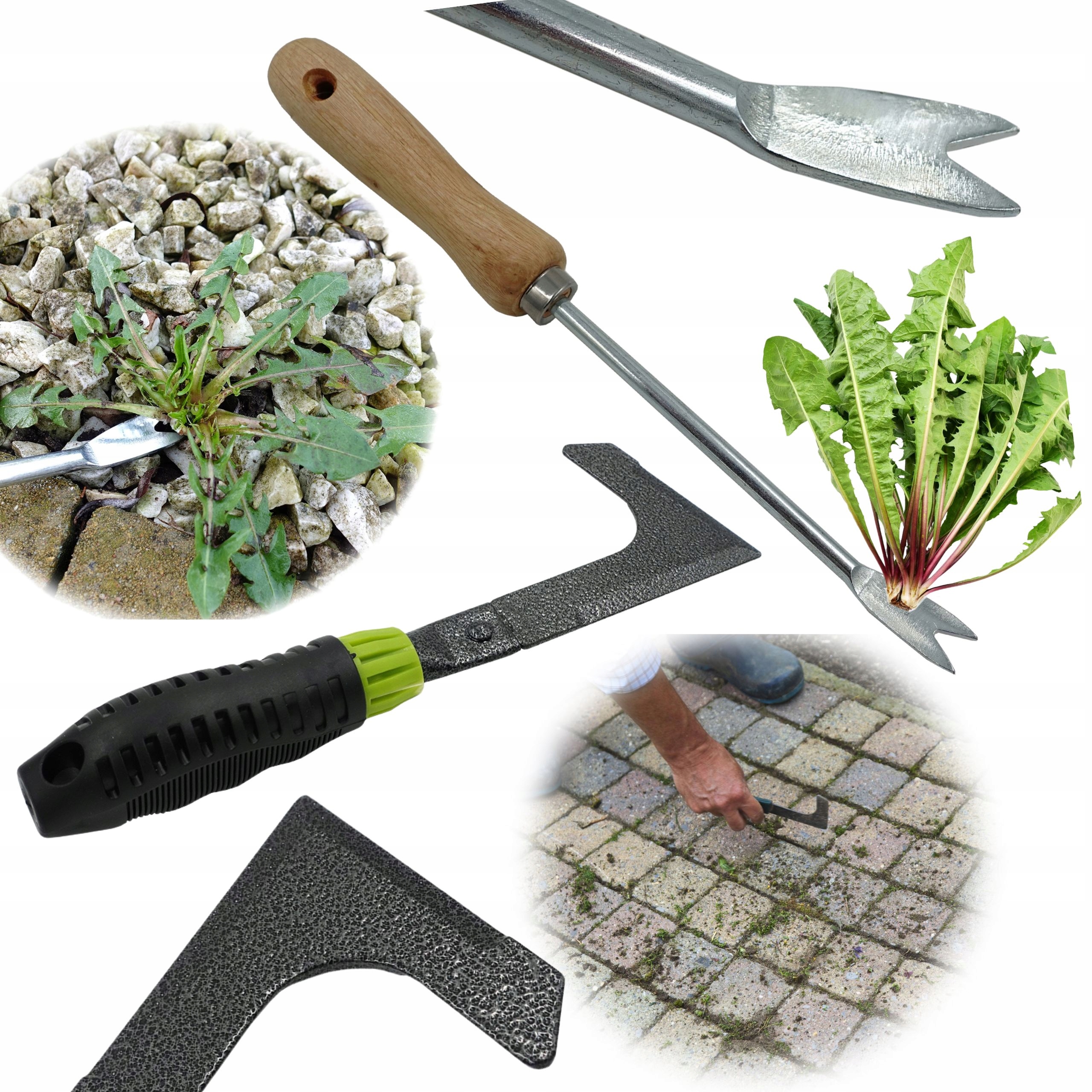 2x SKROBAK do fug nożyk do CZYSZCZENIA KOSTKI BRUKOWEJ fugi MECH CHWASTY