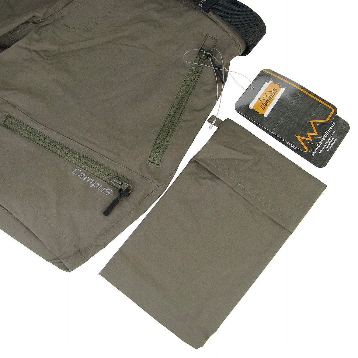 Krótkie spodenki damskie TREKKINGOWE z paskiem CAMPUS CASILDA M Rozmiar M