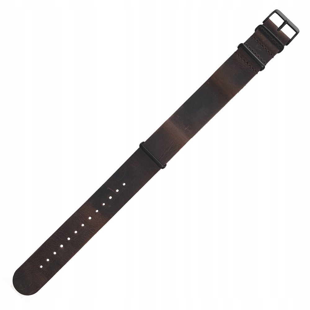 Pásek k hodinkám Traser TS-109043 hnědý 22 mm