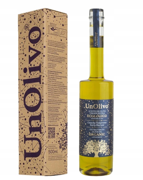 Levně Organický Olivový Olej Aove Constellation Odrůda Picual 500 ML+Kartonik