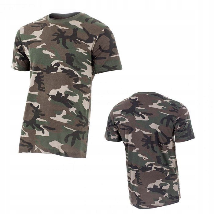 

Brandit Koszulka Krótki Rękaw T-Shirt Woodland 7XL