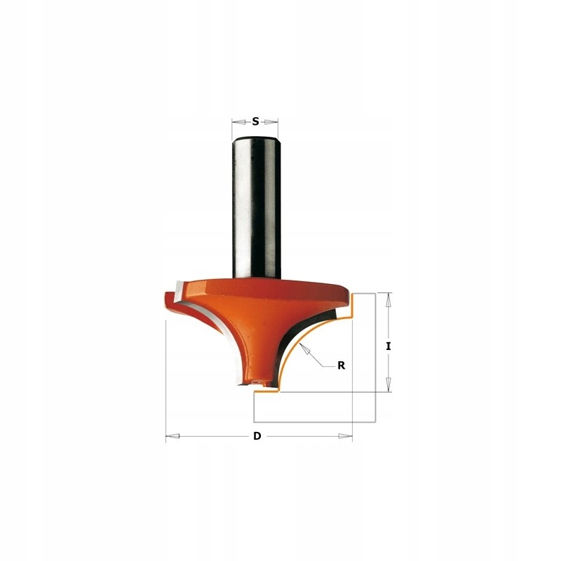 Cmt 927.080.11 Fréza Hm R=8 D=28,6 I=12,7 S=8