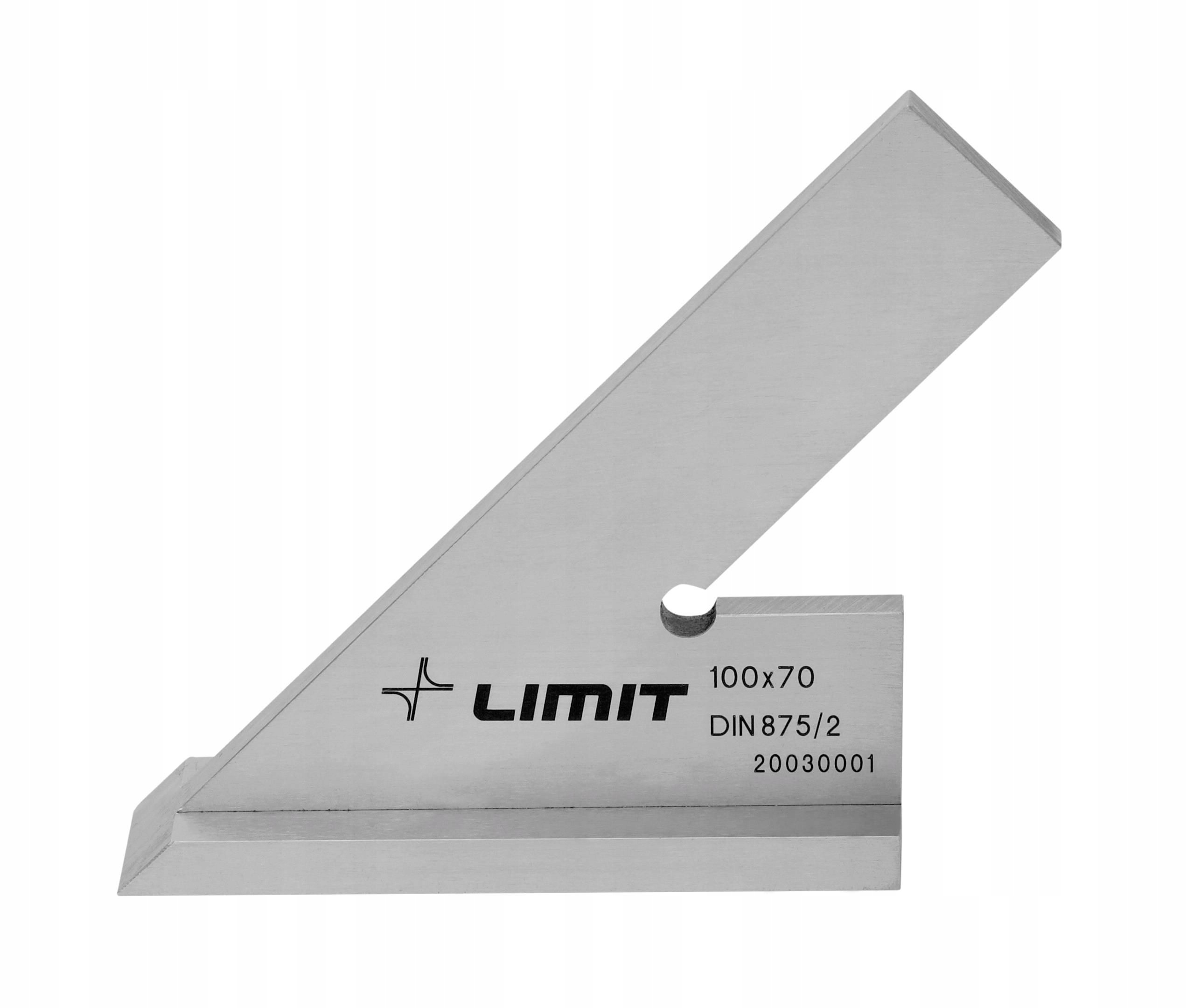 Úhelník s 45° patkou 100 x 70 mm Din 875/2 Limit