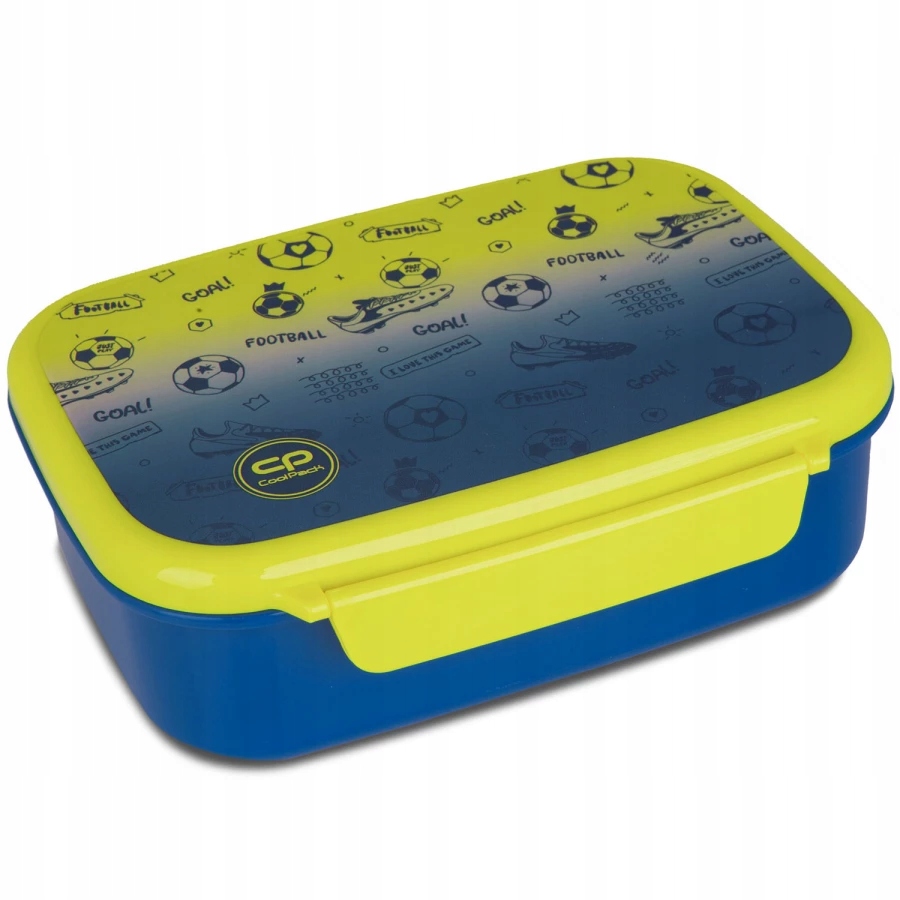 COOLPACK ŚNIADANIÓWKA LUNCH BOX POJEMNIK NA ŚNIADANIE FOODYX FOOTBALL