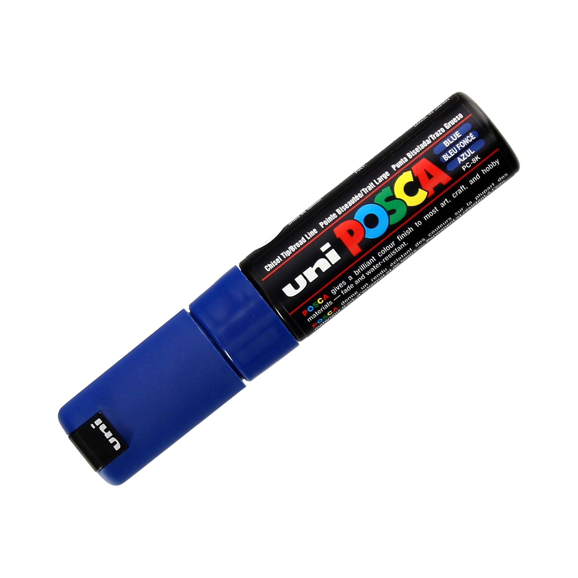 

Marker z farbą plakatową niebieski Uni Posca PC-8K