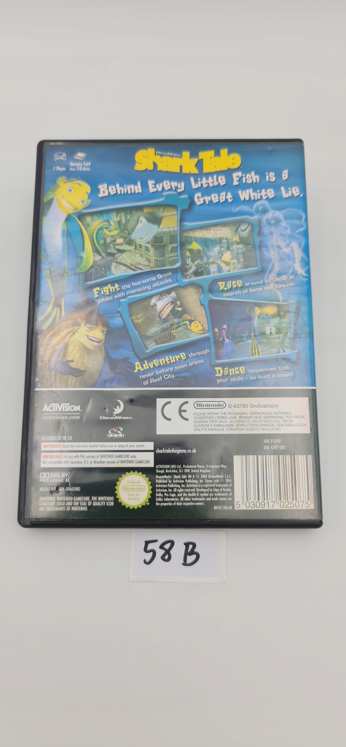 NINTENDO GAMECUBE SHARK TALE Producent Nintendo