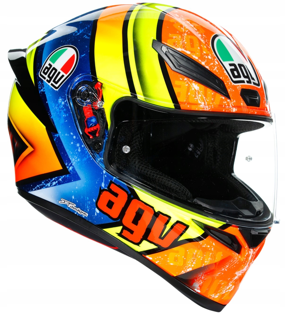 Integrovaná Motocyklová Prilba Agv K1 veľkosť S