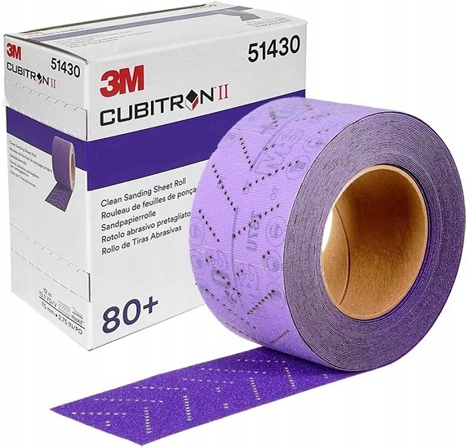 3M 51430 Brúsny list v rolke Cubitron" Il Hookit" 737U P80