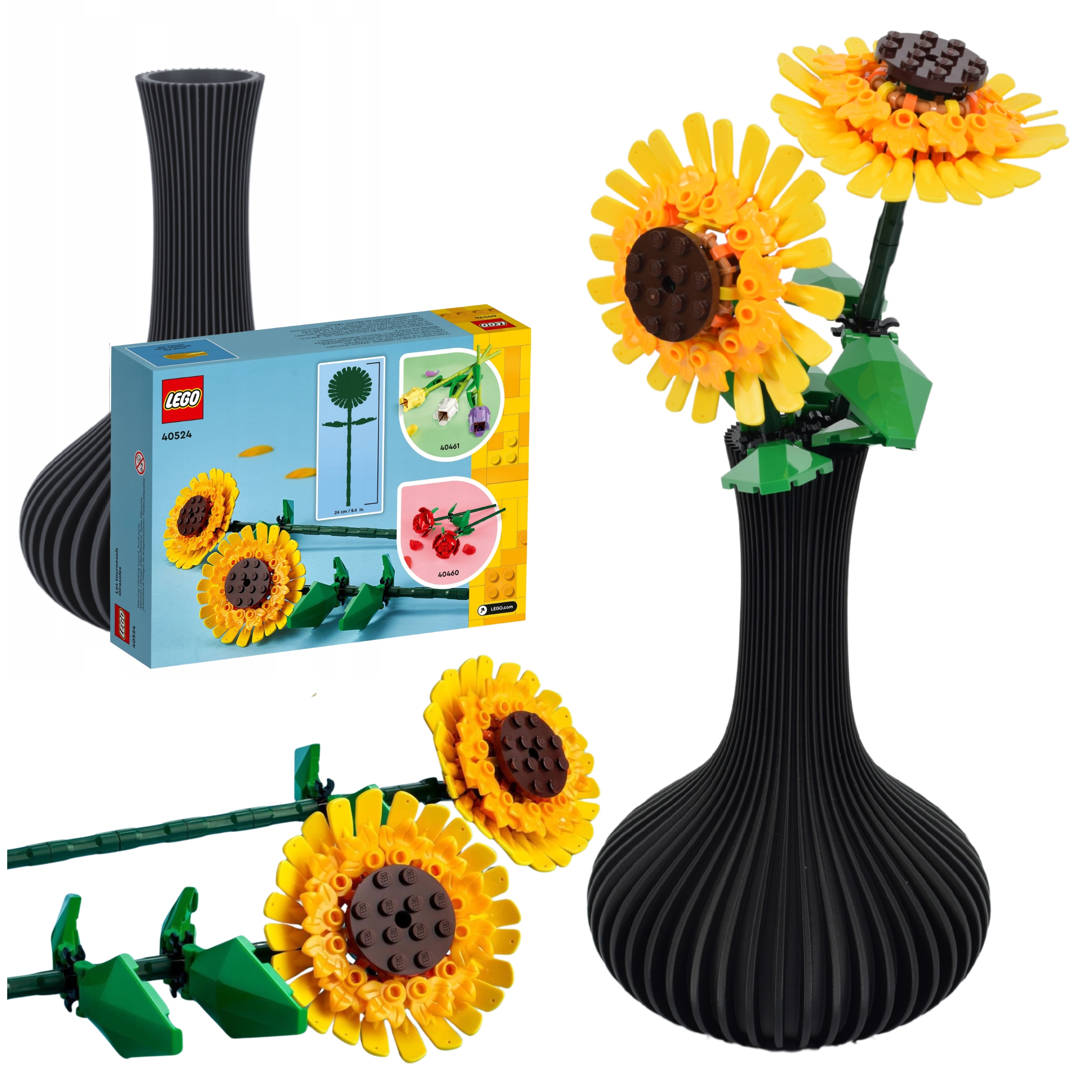 Dárková Sada Den učitelů Slunečnice Lego 40524 Váza Vormis