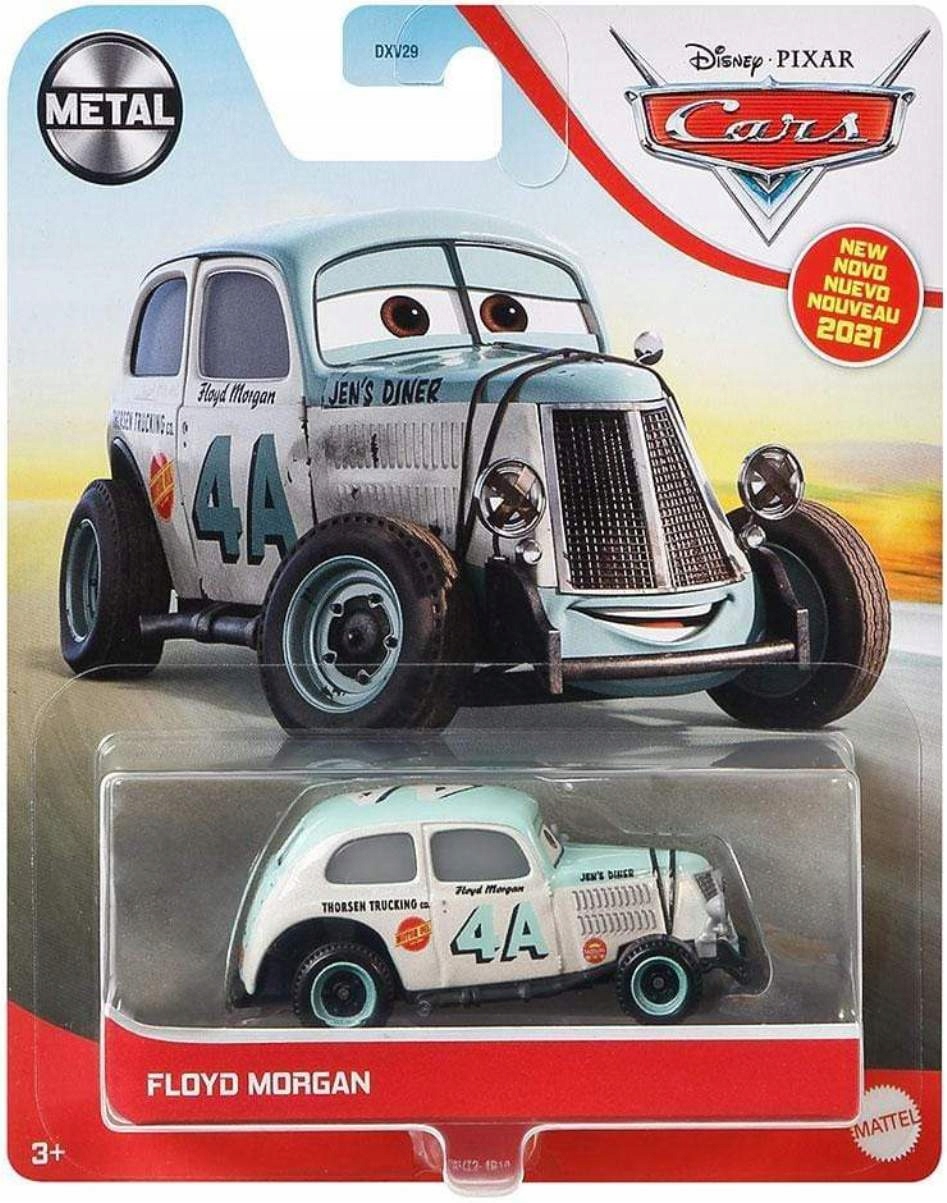 

Mattel Cars Auta Floyd Morgan 1:55 Uszk.