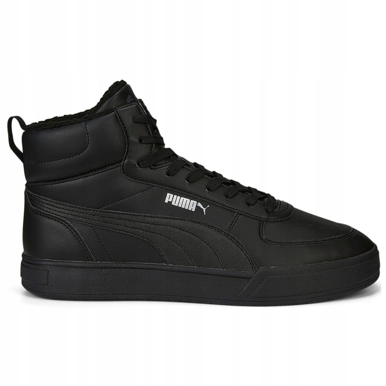 Černé vysoké zimní zateplené boty Puma Caven Mid 385844-01 vel. 37