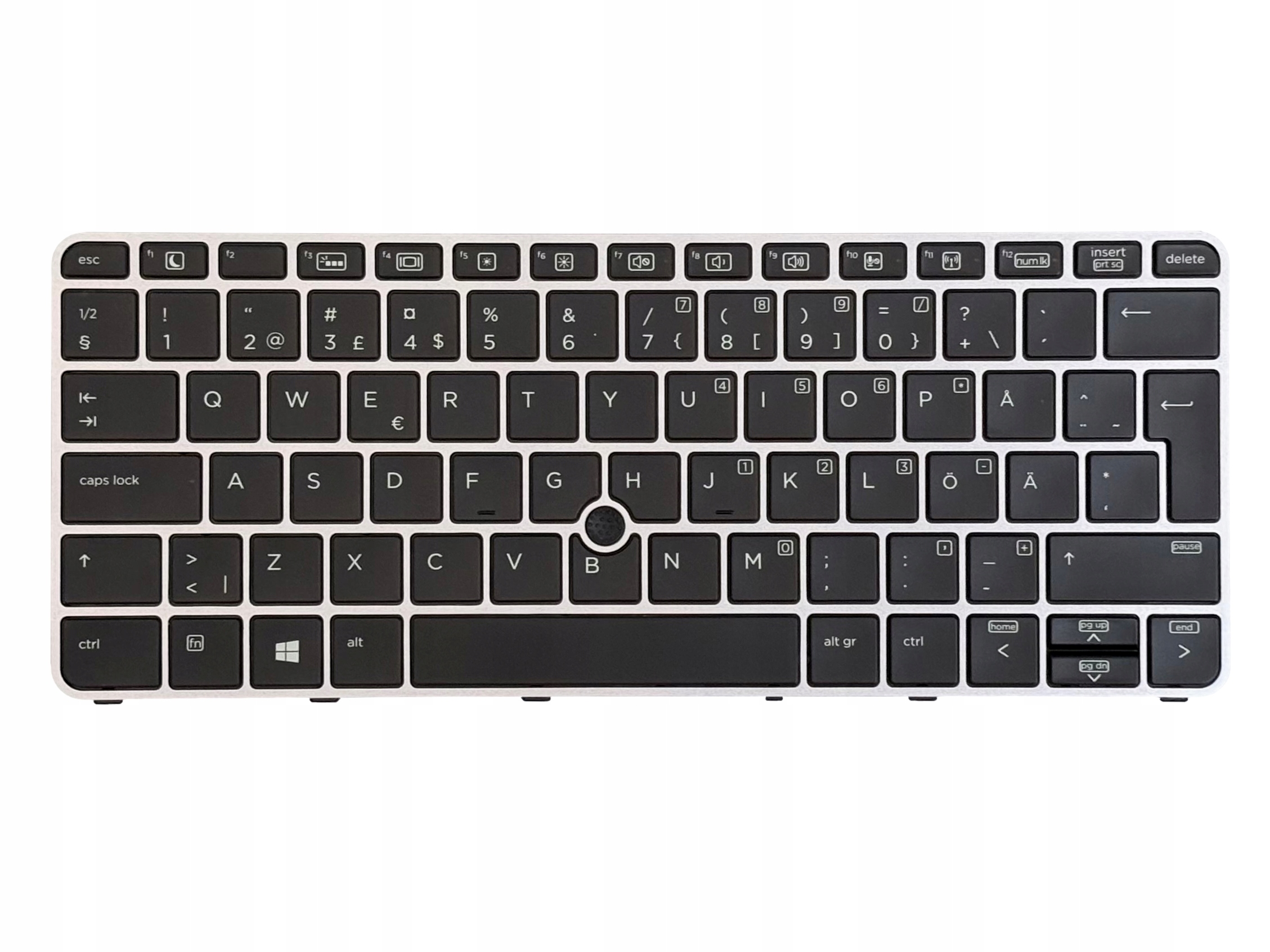 Klawiatura Hp Elitebook 820 725 G3 G4 Led Oryginał Swe/fin