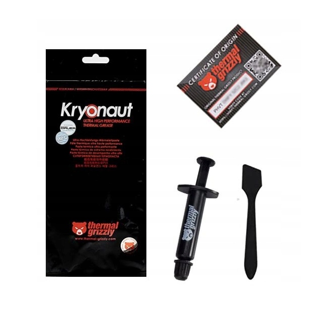 

Thermal Grizzly Kryonaut 1g pasta termoprzewodząca