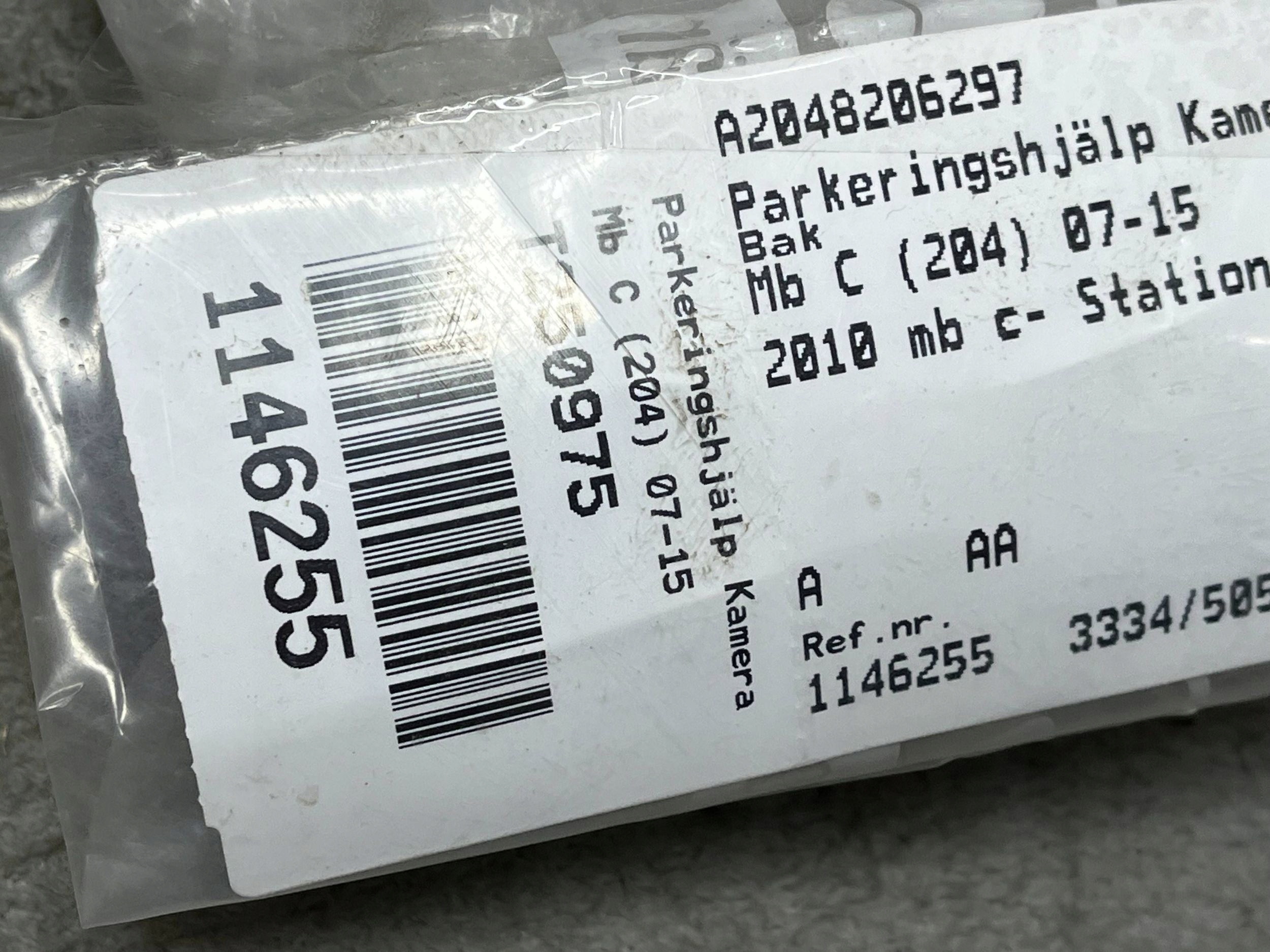 Kamera reversing Mercedes-Benz C W204 A2048206297
