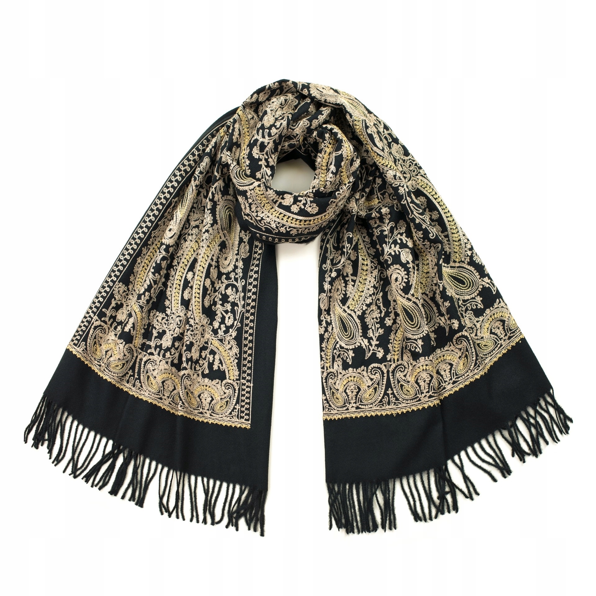 

Szalik Na Jesień Ciepły Długi Orientalny Damski