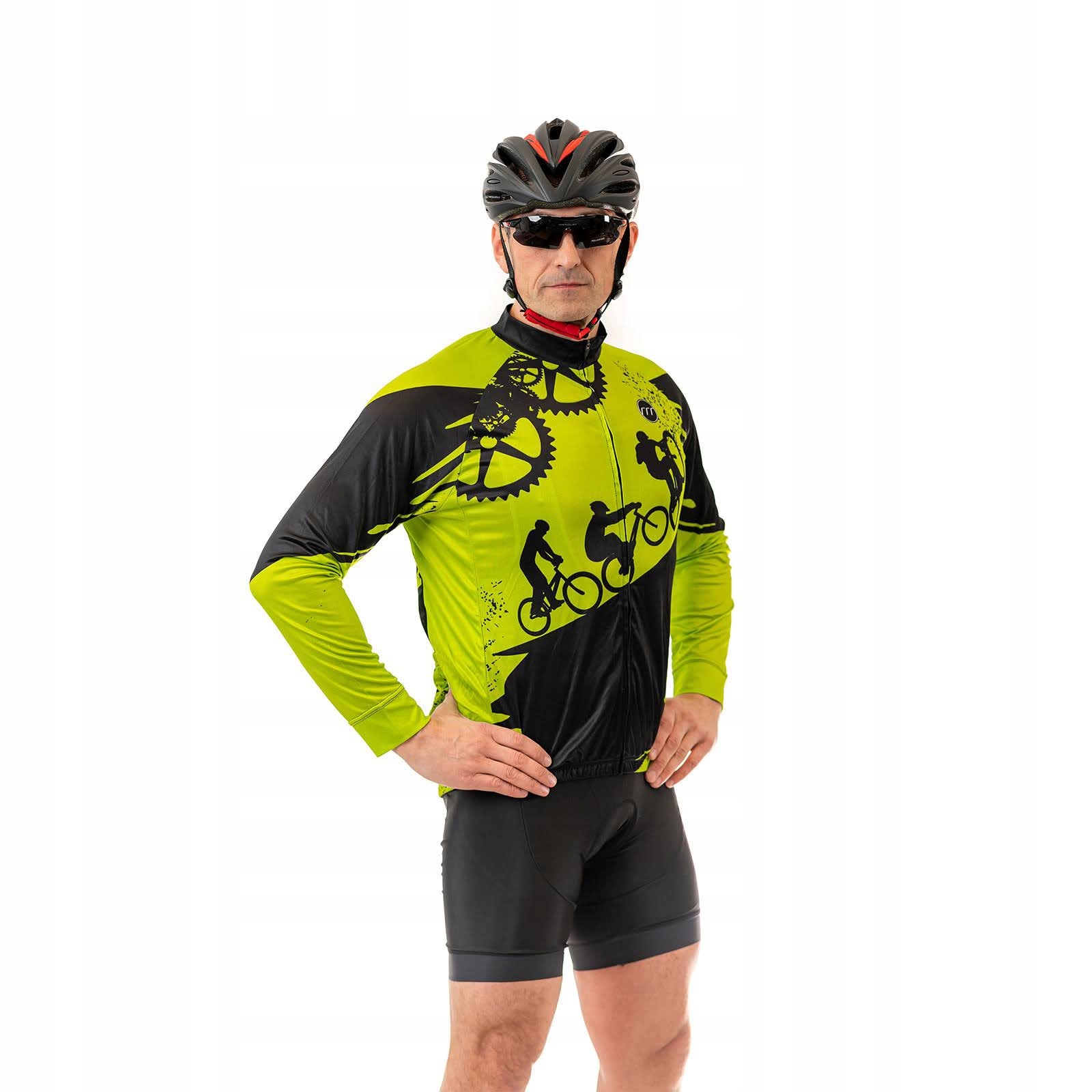 Madani: koszulka rowerowa męska RALLY, r. S Materiał dominujący poliester