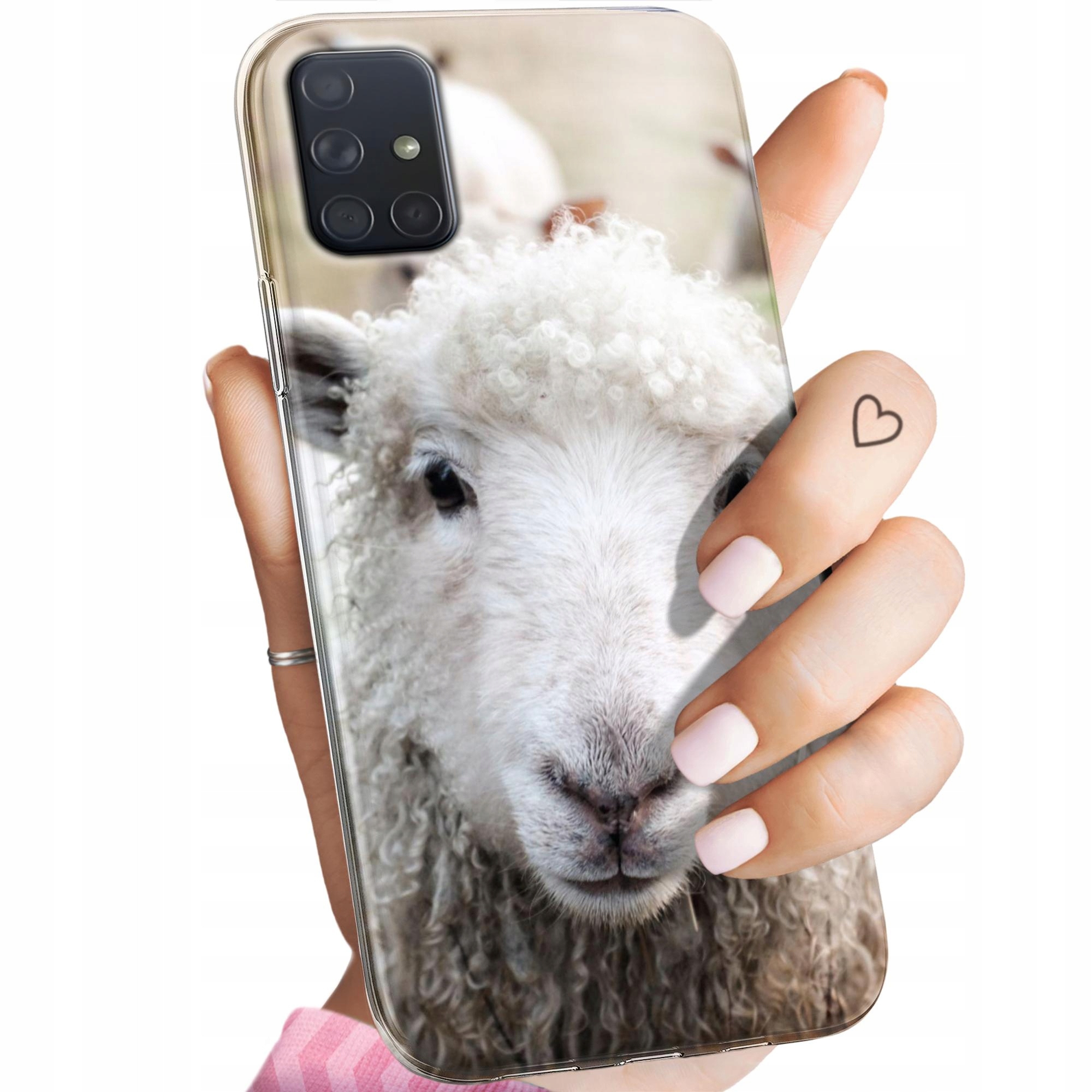 Etui Do Samsung Galaxy A71 Owca Owieczka Baranek Obudowa Pokrowiec