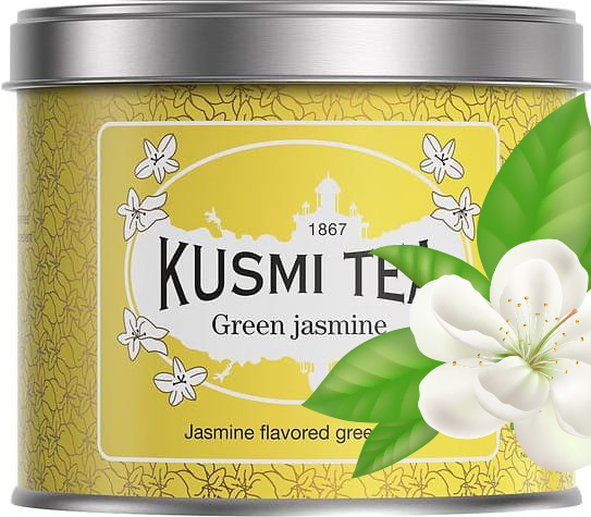 Levně Čaj Zelený Kusmi Jasmine Jasmínová Aromatická Květinová s Jasmínem