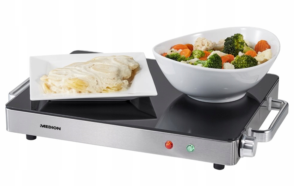 PRZENOŚNA PŁYTA GRZEWCZA CATERINGOWA BUFETOWA 600W Zasilanie 600 W