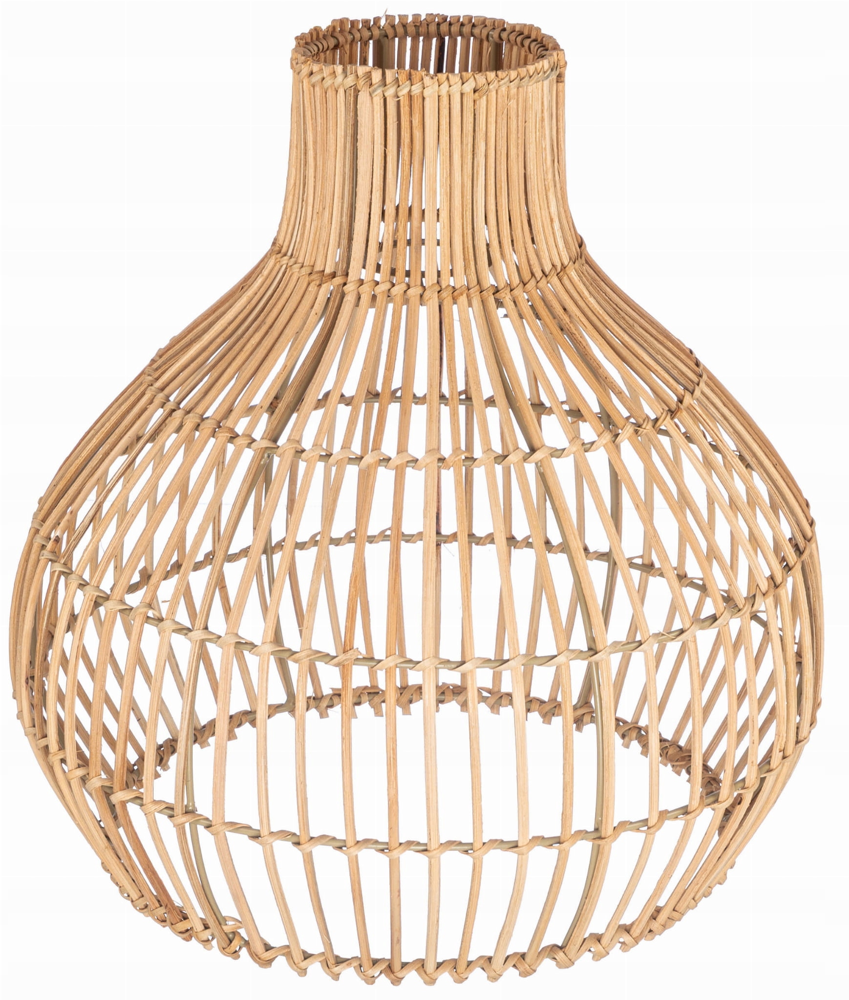 Klosz drewniany Harmony walec rattan PHU16F