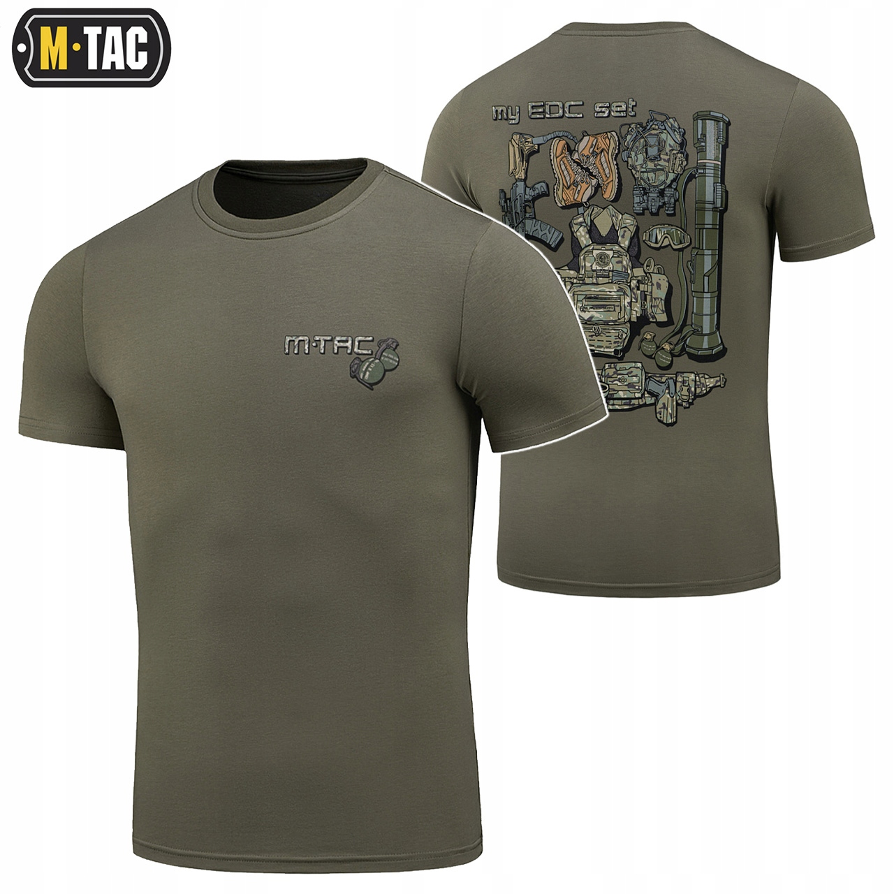 M-Tac Pánské tričko My Edc Ranger Green XL