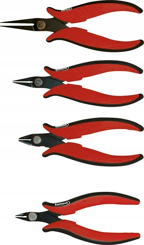 Sada kleští pro elektroniku 4dílná Format