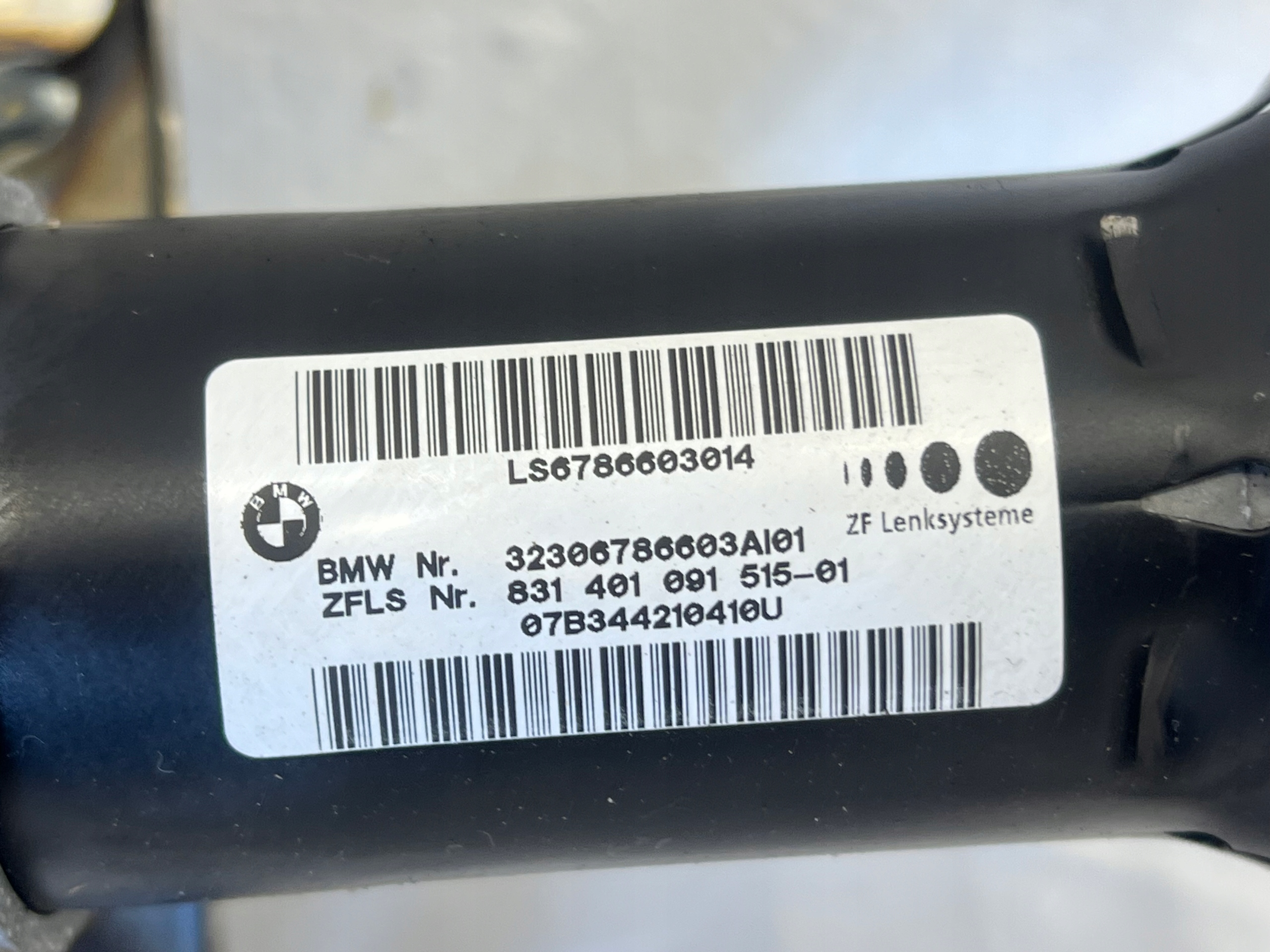 BMW X6 E71 X5 E70 steering wheel rod 6786603014