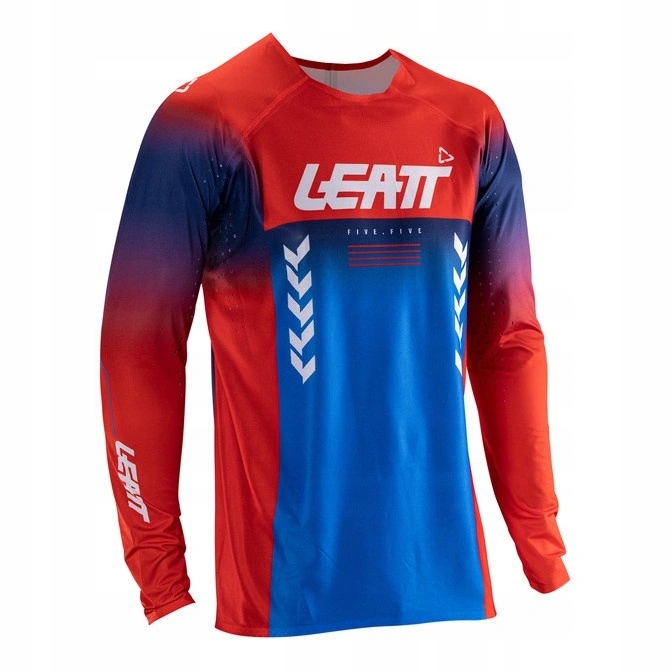 Mikina Leatt Moto 5.5 Ultraweld Royal Blue/red modrá červená Darčeky