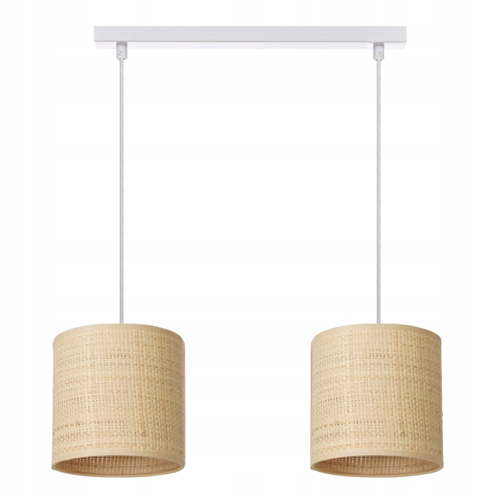 Závěsná Lampa Ratanová Lišta Stínidlo Ratan 15 CM