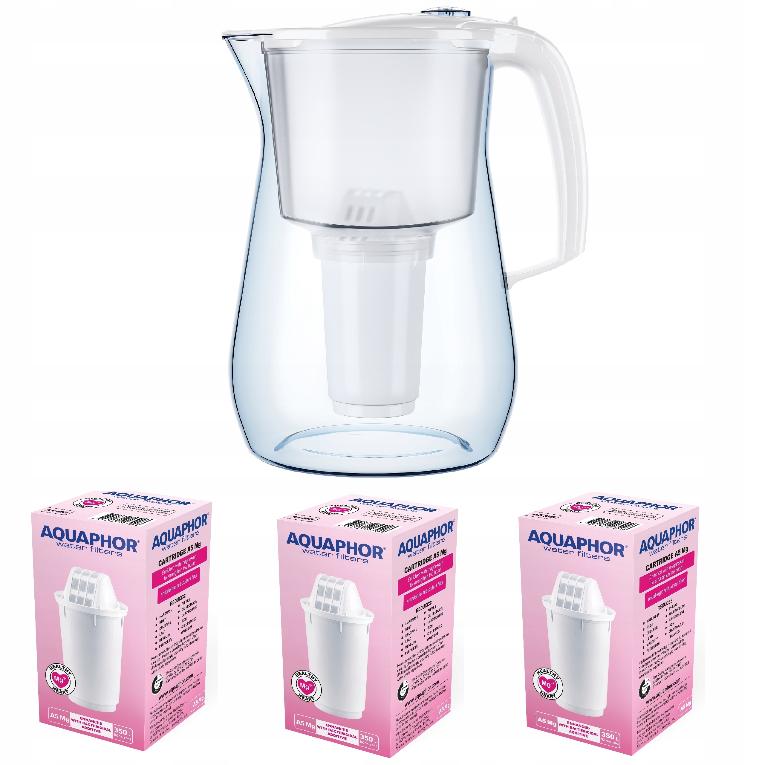

Dzbanek filtrujący Aquaphor Provence 4,2L 3 wkł.