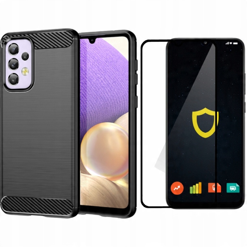 

Etui Case Pancerne Carbon Do Galaxy A33 5G Szkło