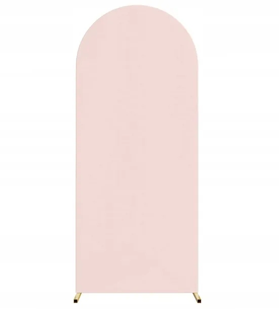 Růžový Potah Na Pozadí Pro Fotografie Do Stojanu Oblouk Rám 220 x 120 CM