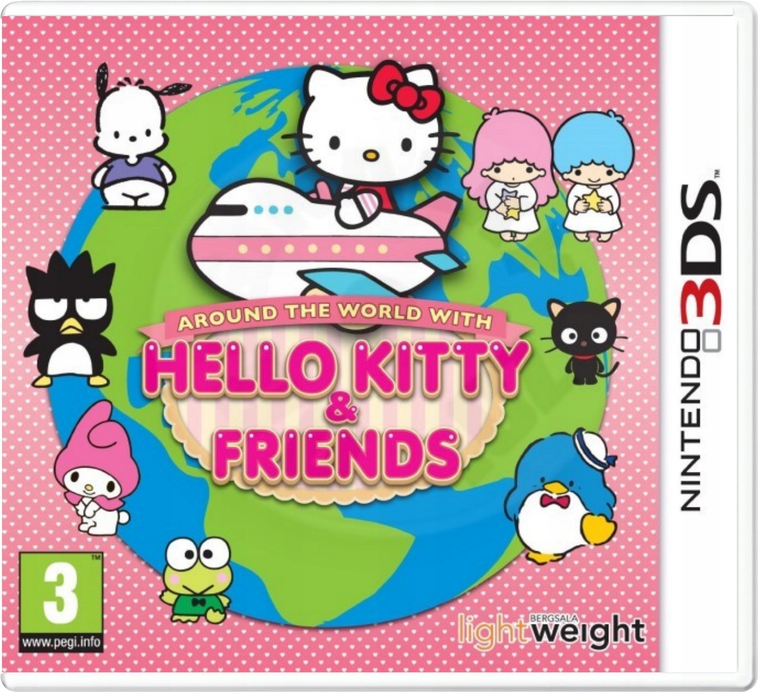NOWA GRA 3DS AROUND THE WORLD WITH HELLO KITTY & FRIENDS