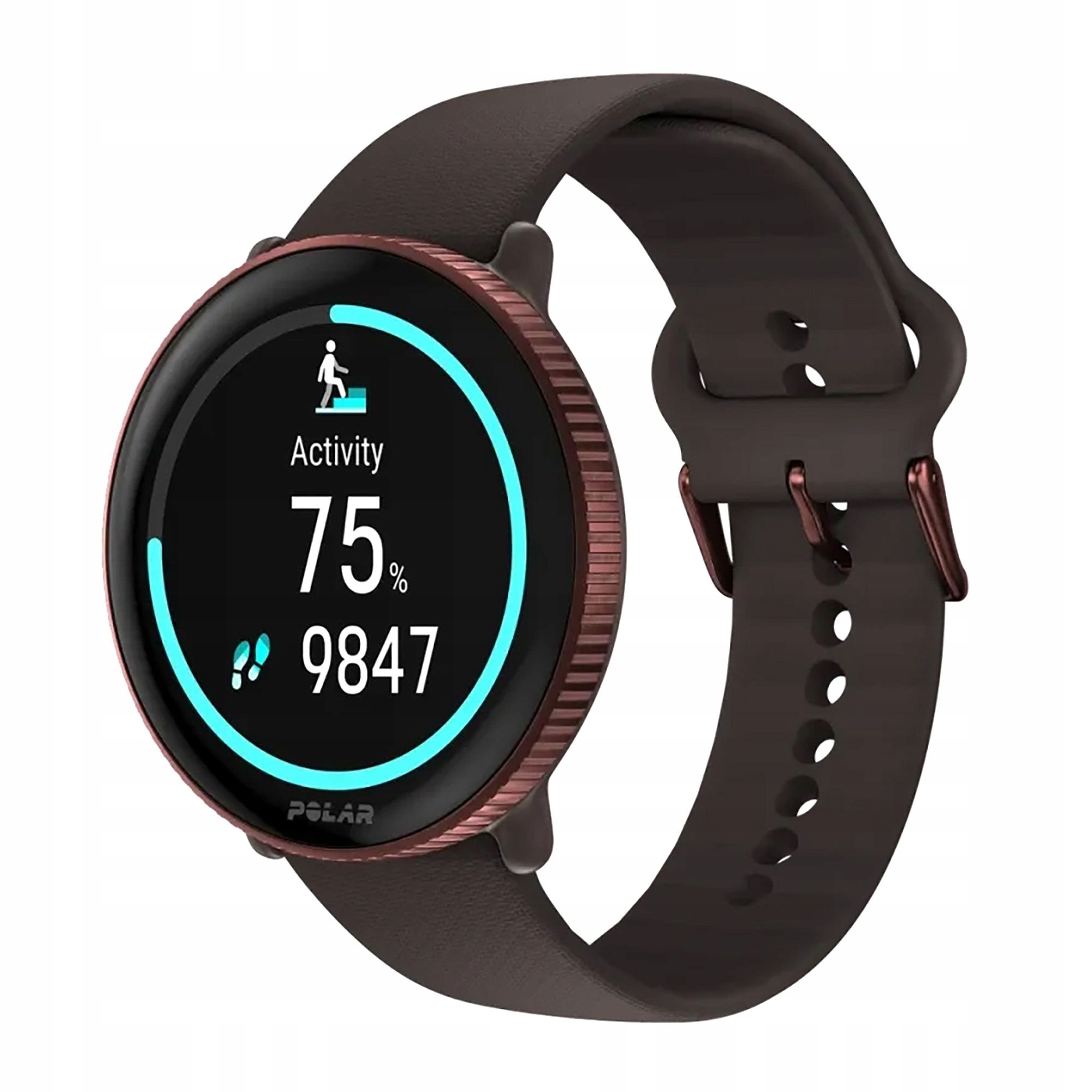 Zegarek Sportowy Smartwatch Ignite 3 Polar Brązowy-miedziany