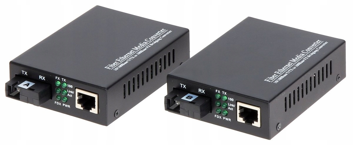 Media Multimodový Konvertor OM1-MM Komplet Txrx