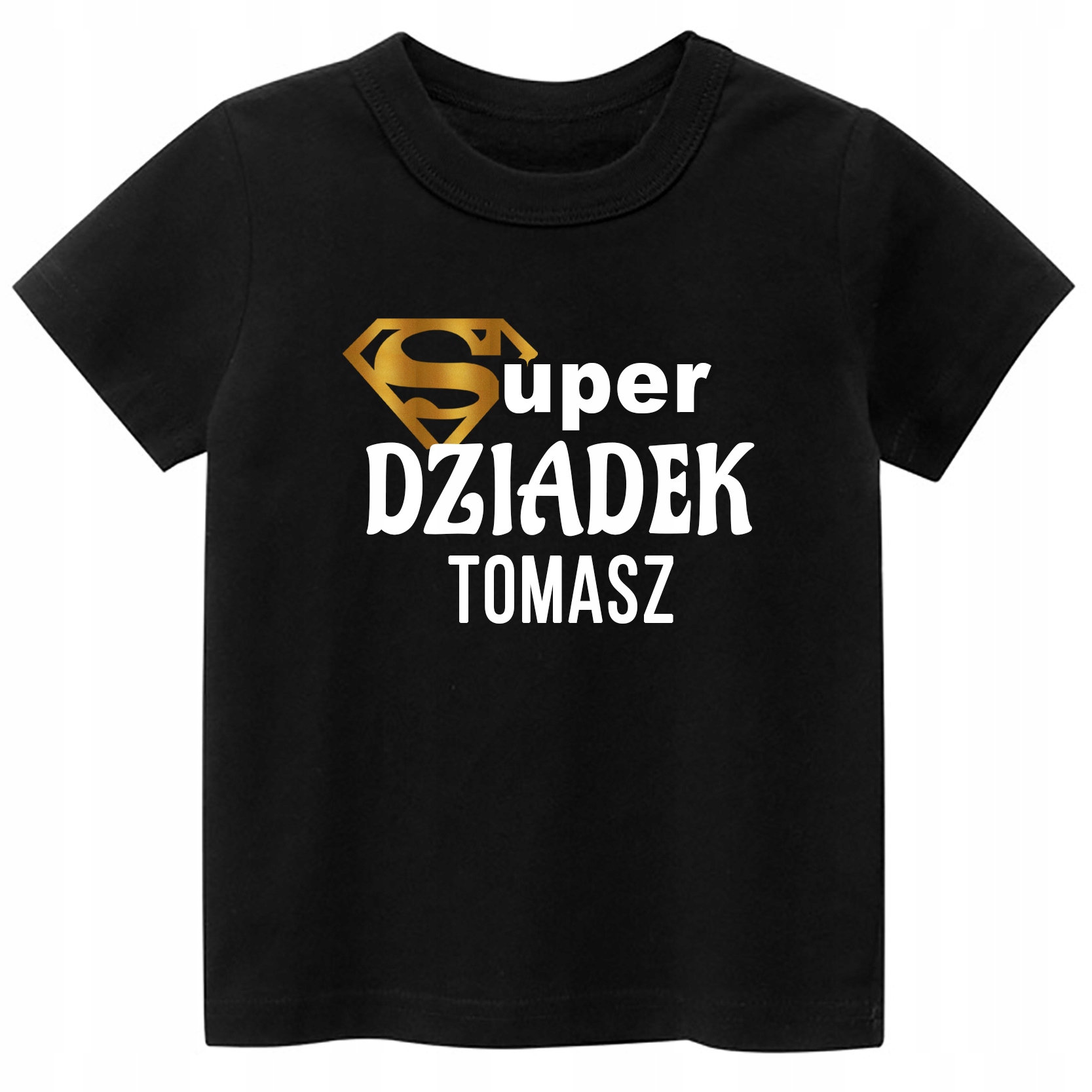 

Koszulka z nadrukiem Super dziadek Prezent XXL