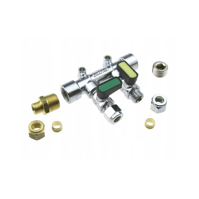 ZAWÓR SZYBKOZAMYKAJĄCY MANUALNY 8 MM PODWÓJNY Marka GasBank