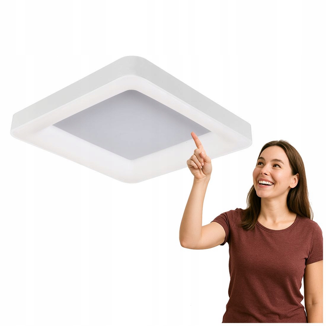 Stropné Svietidlo Giacinto moderná biela 2750LM Italux