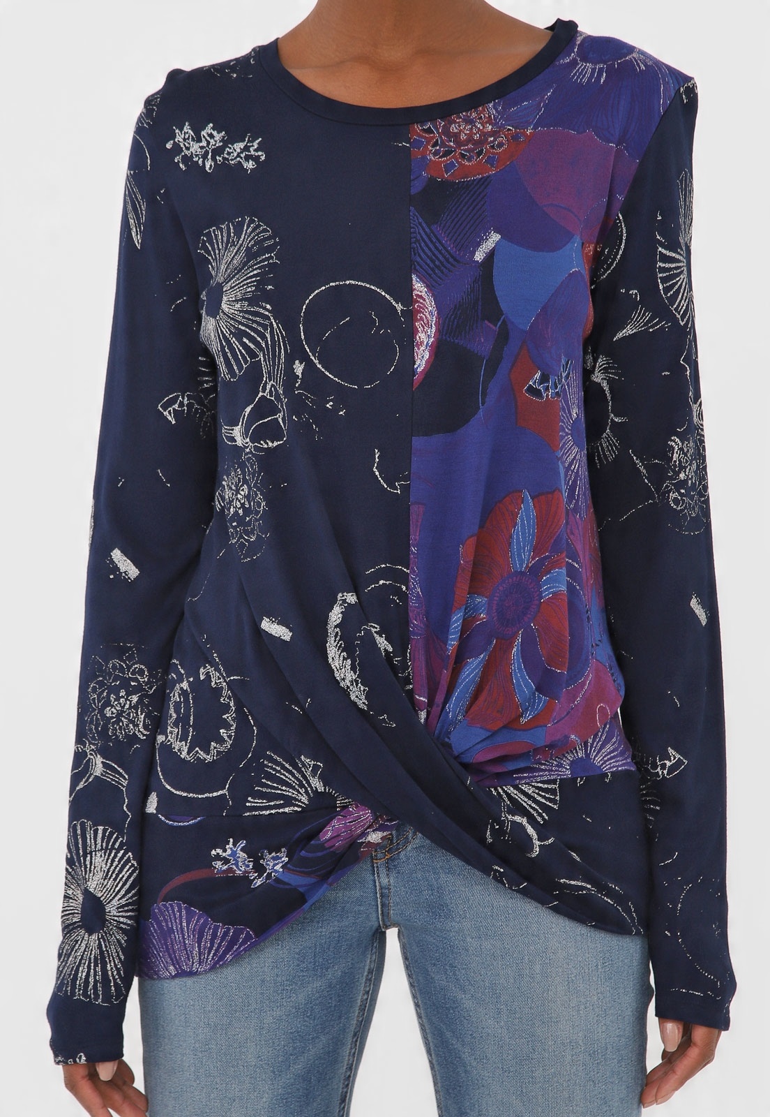 

Desigual Ts Marina bluzka we L PH104 14