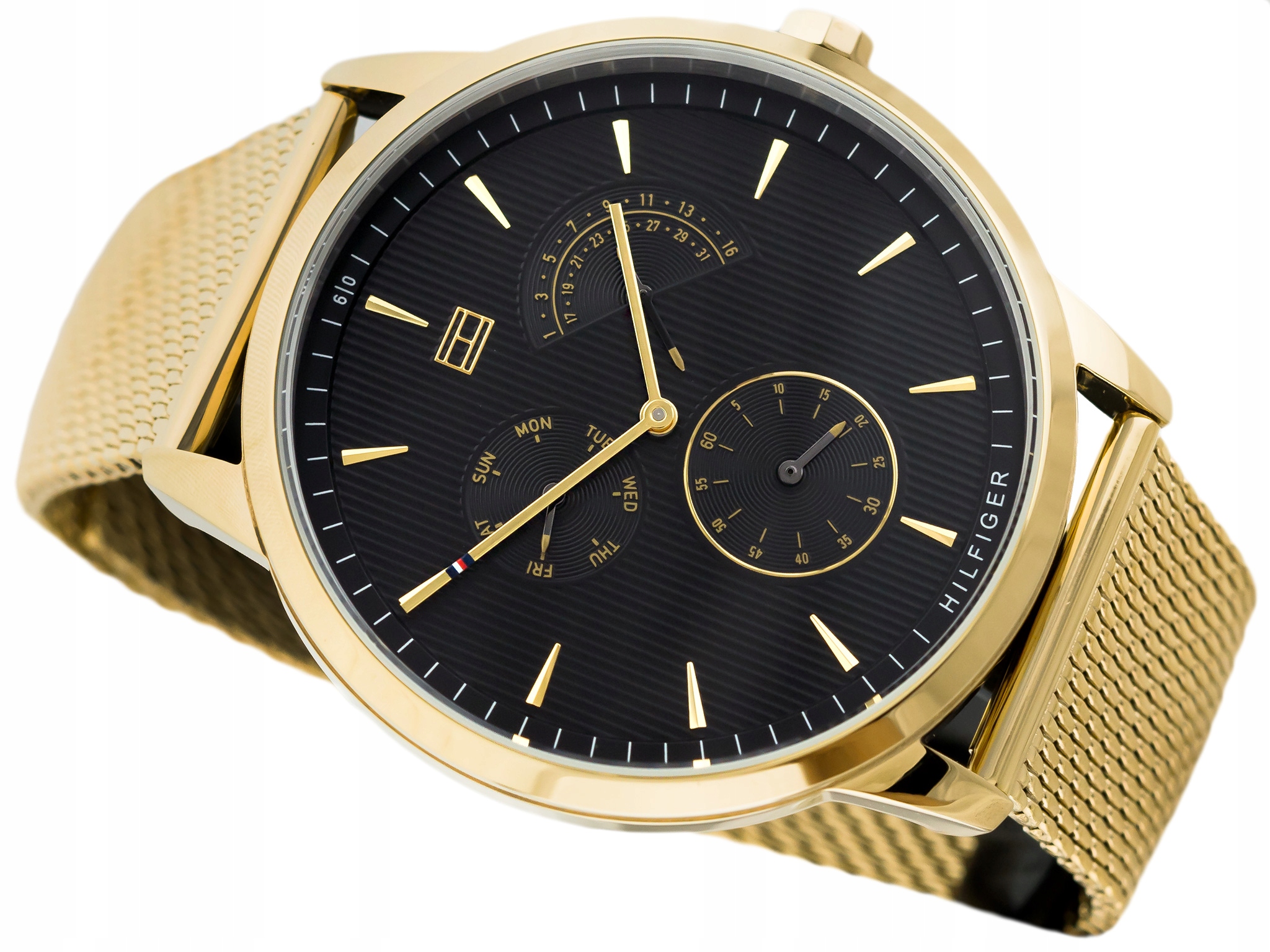 Pánské Hodinky Tommy Hilfiger 1710386 Brad Gold