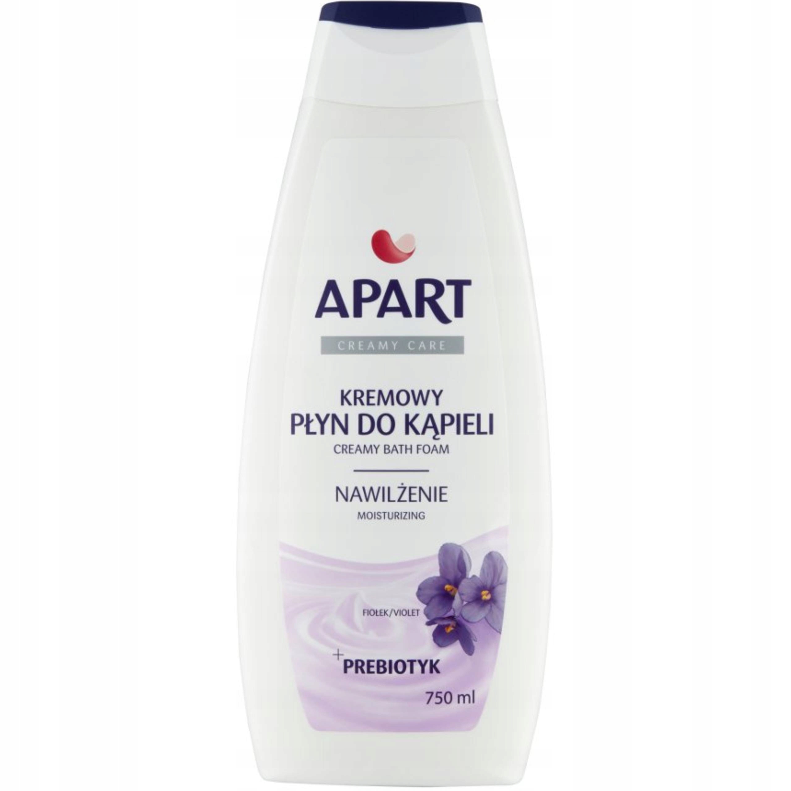 

Apart Kremowy płyn do kąpieli fiołek 750 ml