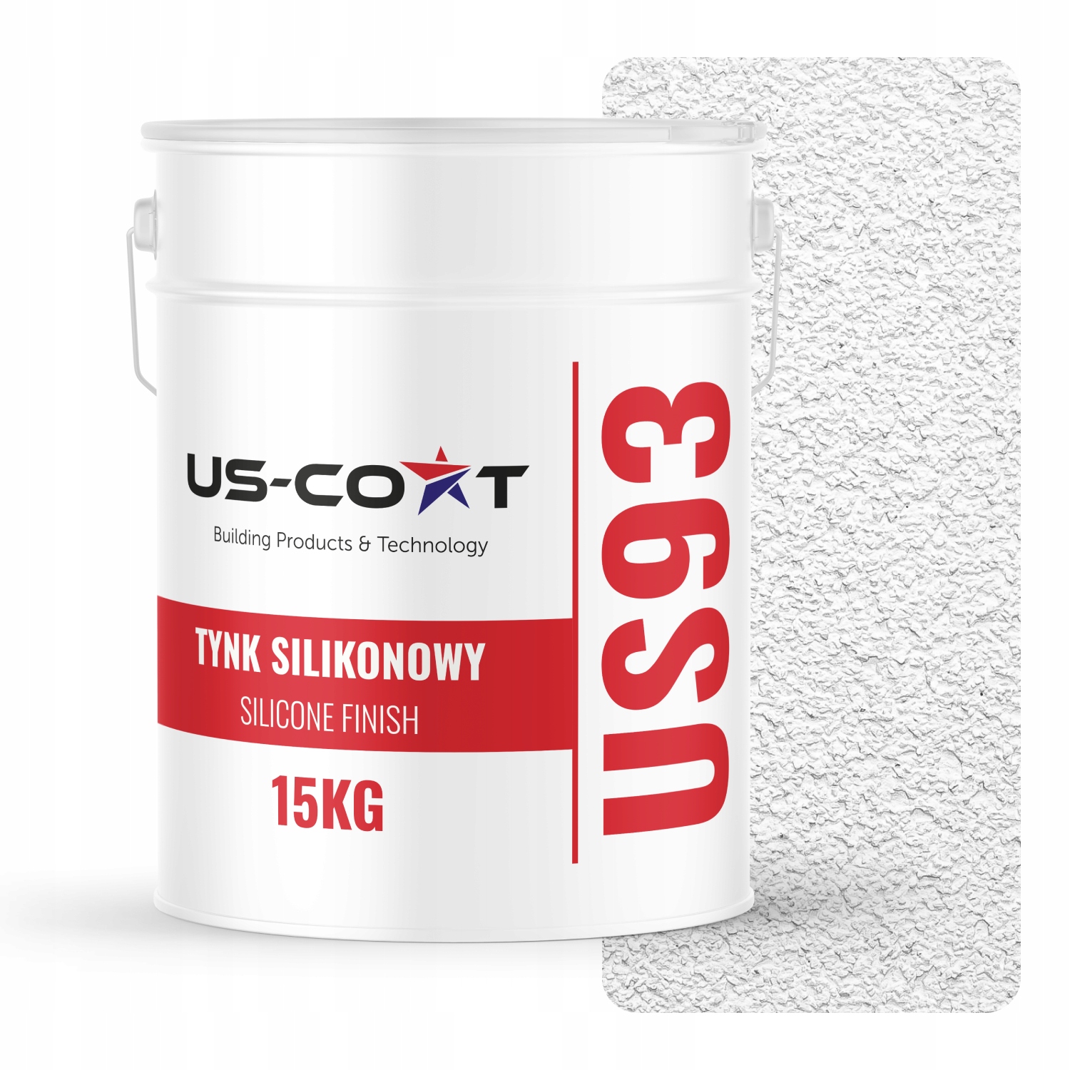 Silikonová Fasádní Omítka Bílá Teplá F101 15 Kg Beránek Granulace 1.5 mm