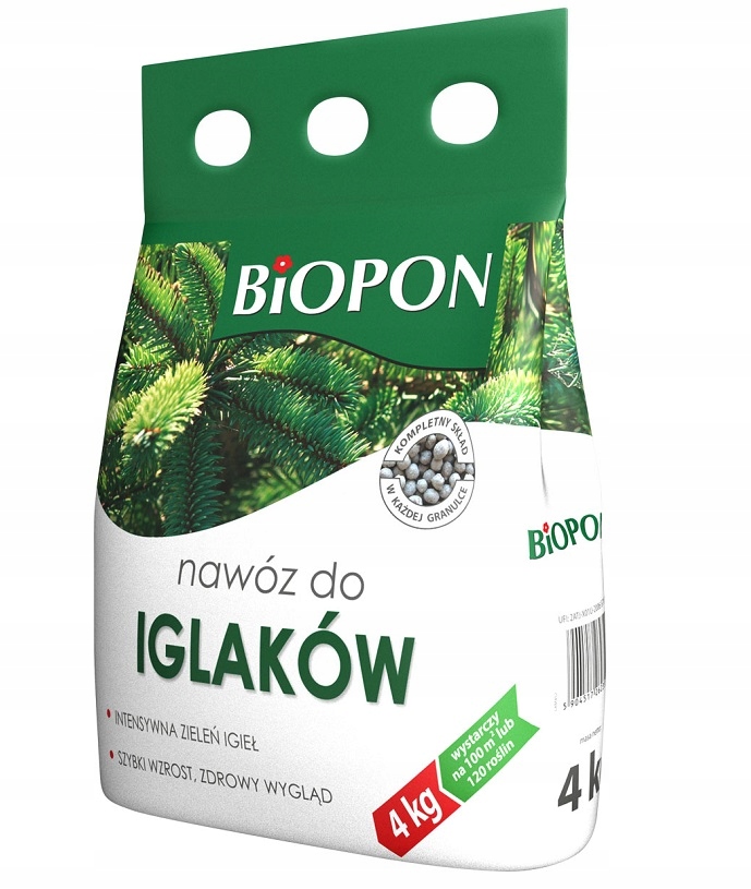 

Nawóz do Iglaków 4kg ...: Biopon :...