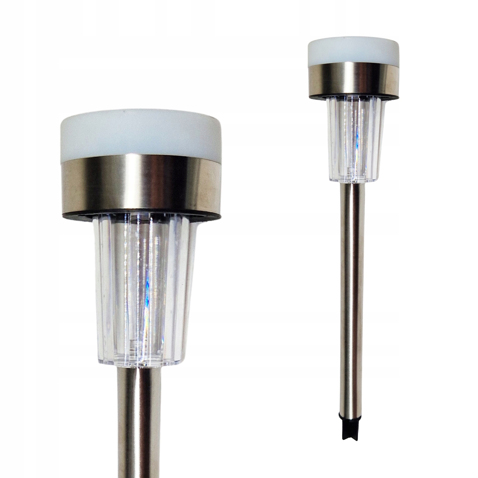 Lampa solarna ogrodowa LED RGB – kolorowa zmiana barw