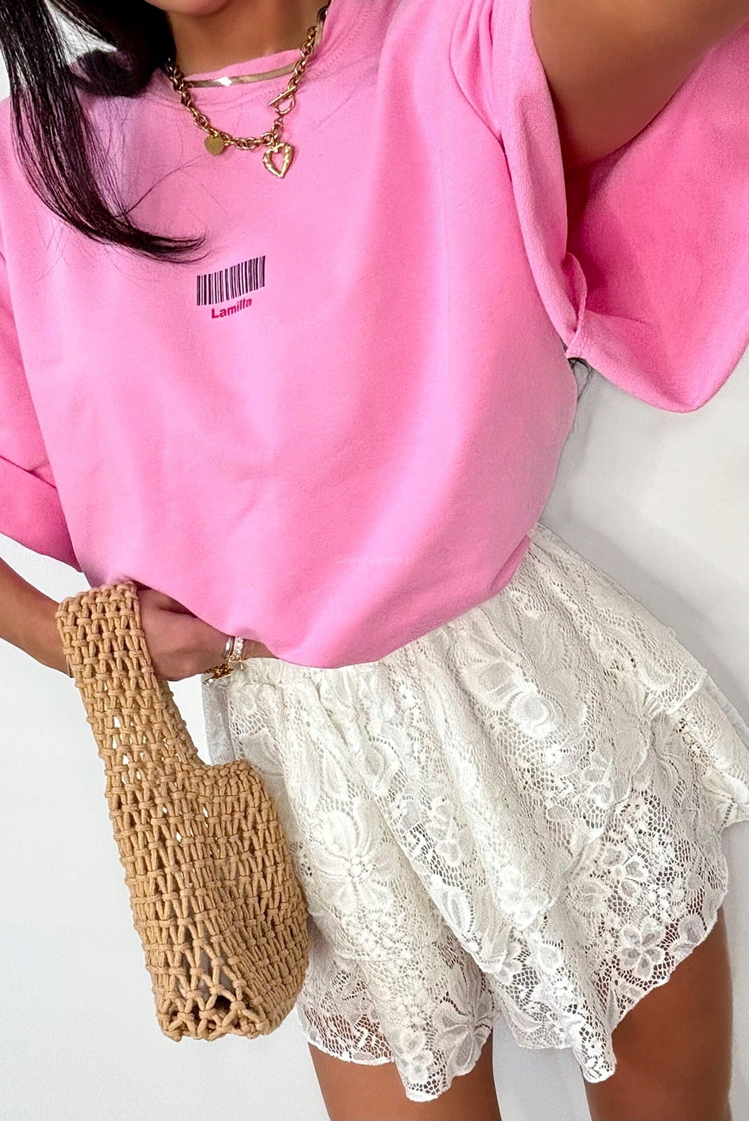 La Milla Krajková Minisukně A Kraťasy Bílé Xs/s