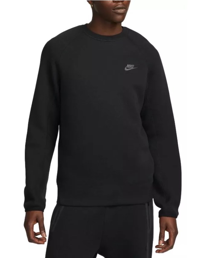 Mikina Sport Mládežnická Nike Sportswear Tech Fleece Černá FB7916-010 vel. S