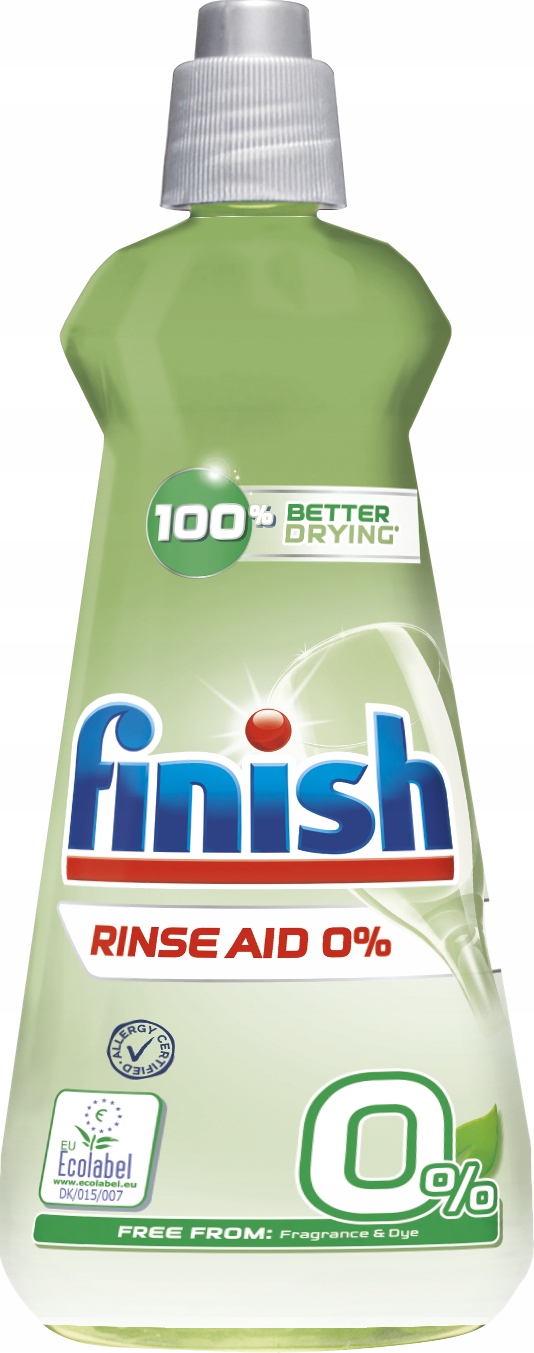 

Finish 0% Zero Płyn Nabłyszczacz Do Zmywarki 400ml