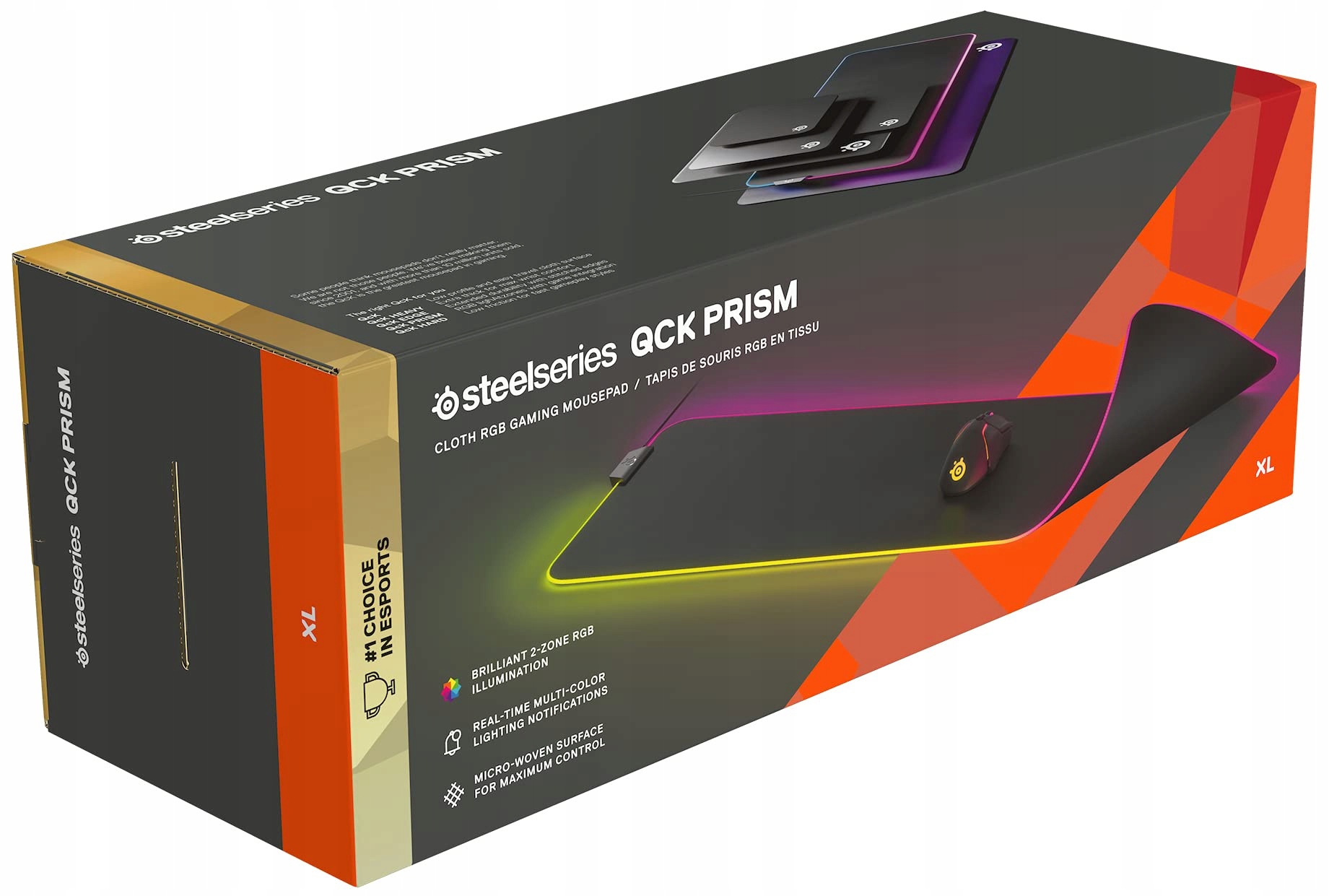 STEELSERIES QCK Podkładka Pod Mysz Klawiaturę RGB — miniatura 7