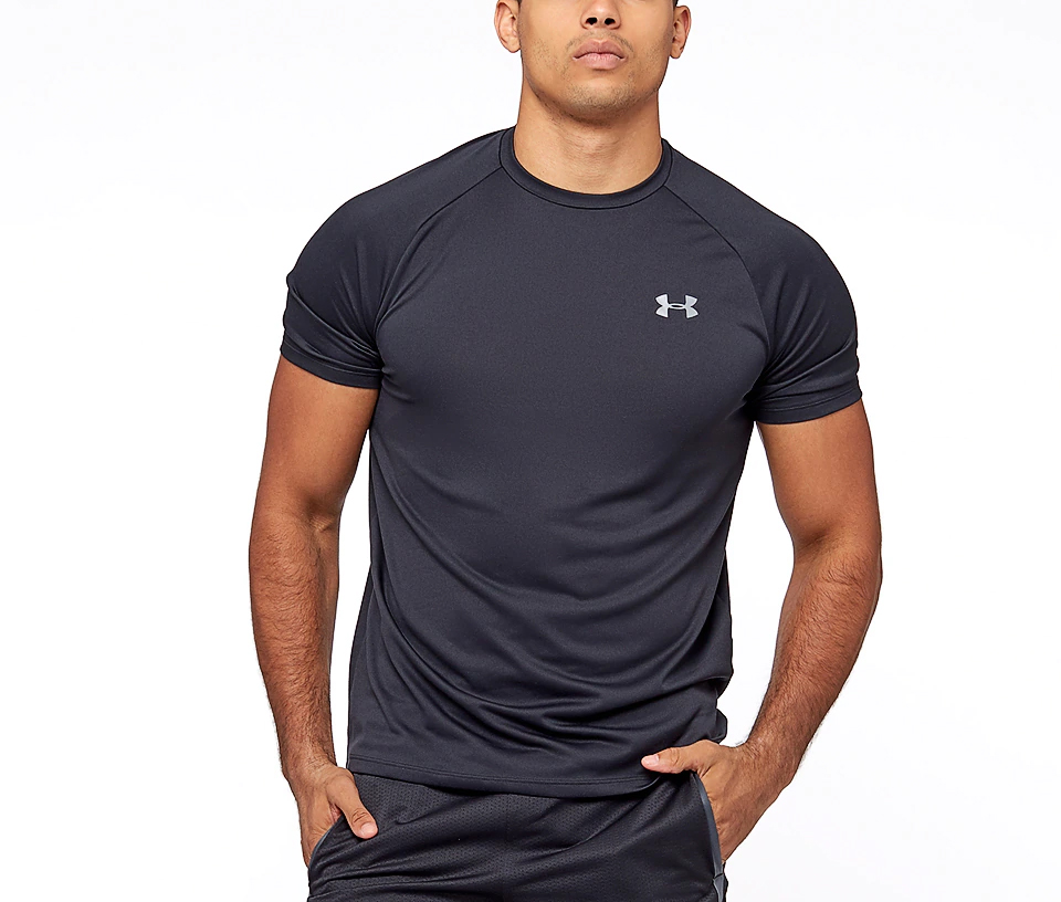 Černá Pánská Tričko Under Armour Tech 2.0 Tee velikost M